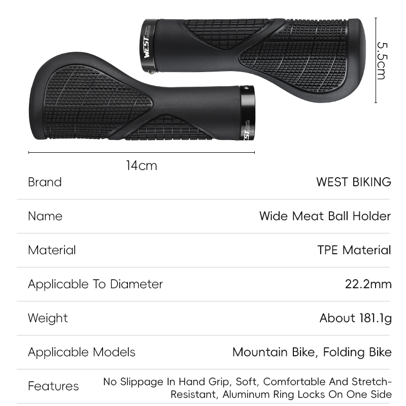 WEST BIKING Bike Grips Shock-a - đánh giá và giá Commuter Bike Lock