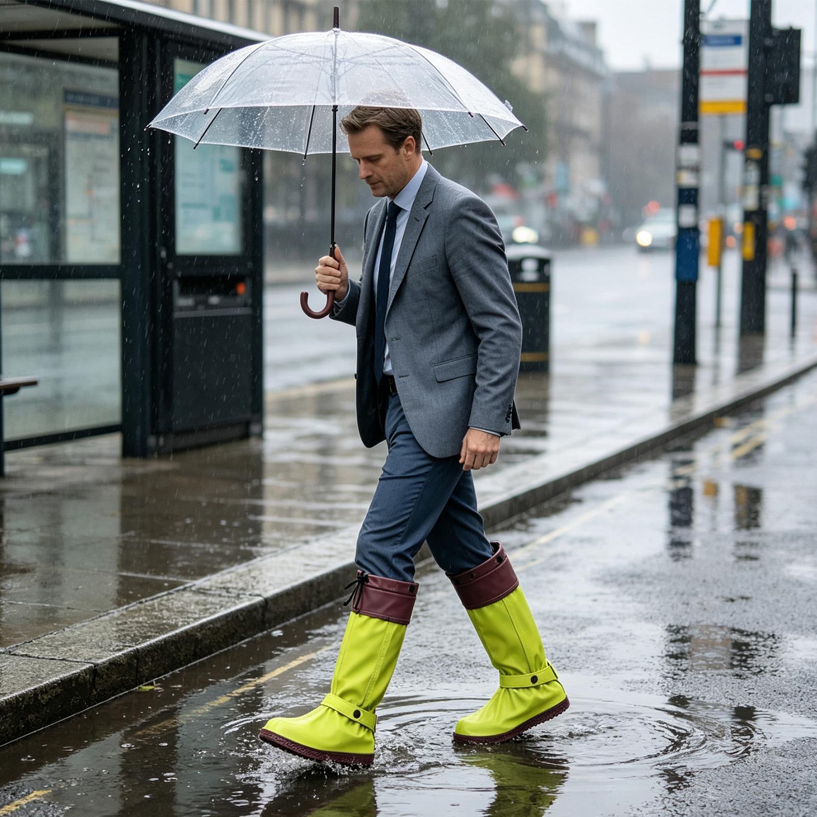 Rain Boot Covers Zipper Reusab - đánh giá và giá Cycling Commute Shoes