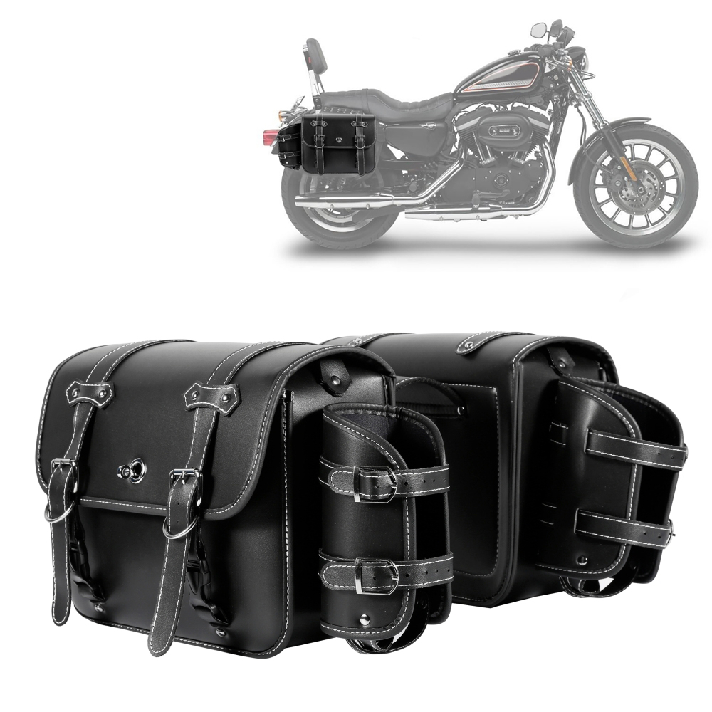 Motorcycle Saddlebags with Cup - đánh giá và giá Panniers Waterproof Rear